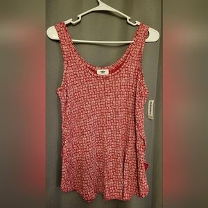 Old Navy pink tank shirt. NWT